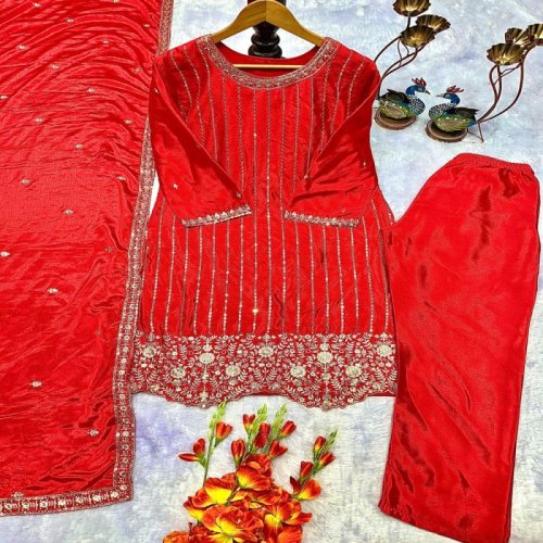 Party Wear Ladies Plazo