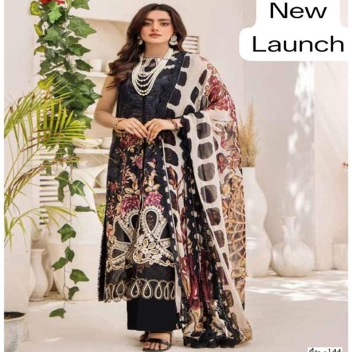 Pure Cotton Ladies Party Wear Suit