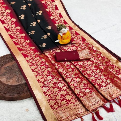 Pure Soft Banarasi Silk Saree