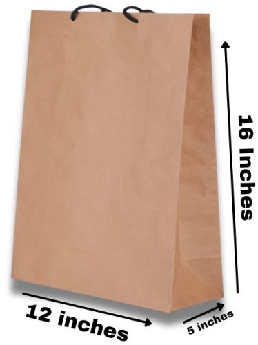 Premium 120 GSM Prime Virgin Kraft Paper Bags