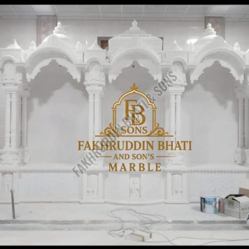 Marble Stone Temple Gate