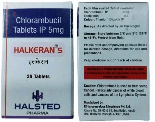 Halkeran 5 Chlorambucil Tablet