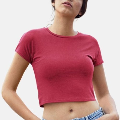 Ladies Cotton Crop Top