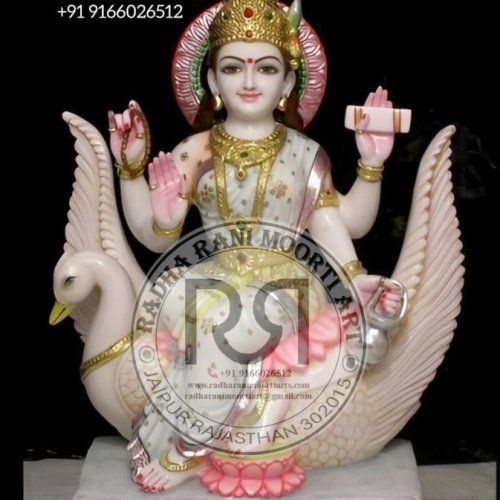 Marble Gayatri Mata Moorti