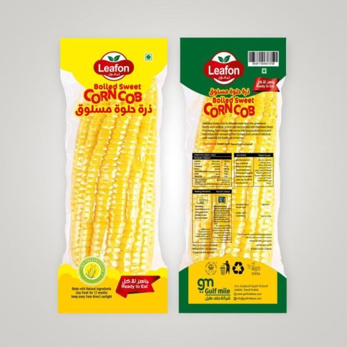 Vacuum Packed Sweet Corn on COB