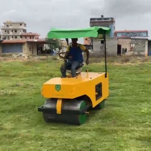 2 Ton Double Drum Cricket Pitch Roller