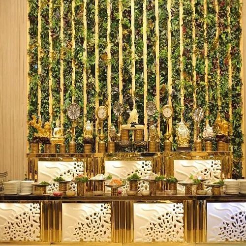 3.5 Feet Stainless Steel LED Catering Counter