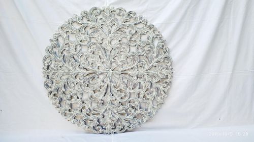 Decorative Wood Wall Styling Floral Mandala Panel