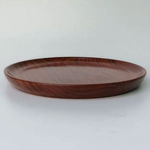 Round Grain Organizer Wooden Plate