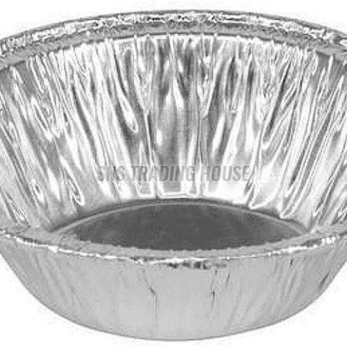 Silver Round Disposable Bowls