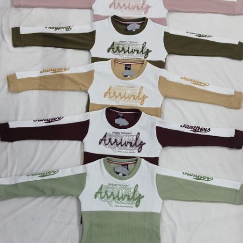 Kids Graphic Printed Full Sleeve T-shirt