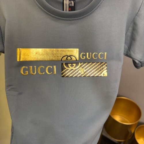 Boys Grey Printed Crew Neck T-shirt