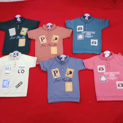 Boys Printed Polo T-shirts