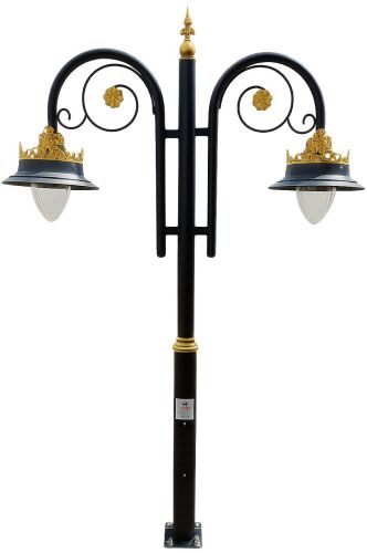 Garden Crown Double Arm Pole