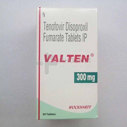 Valten 300mg Tenofovir Disoproxil Fumarate Tablet
