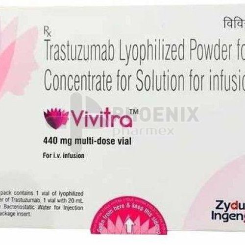Vivitra 440mg Trastuzumab Injection