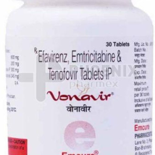 Vonavir Emtricitabine Tenofovir Disoproxil Fumarate Efavirenz Tablet