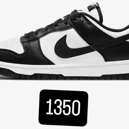 Nike Dunk Low Retro Black and White Sneakers