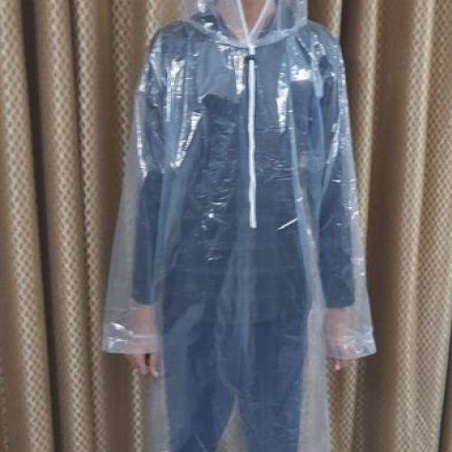 Transparent Rain Poncho