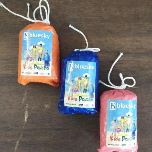 Kids Multilayer Rain Poncho