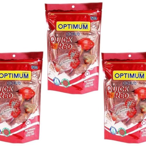 Optimum Cichlid Quick Red Enhancing Food for Cichlids