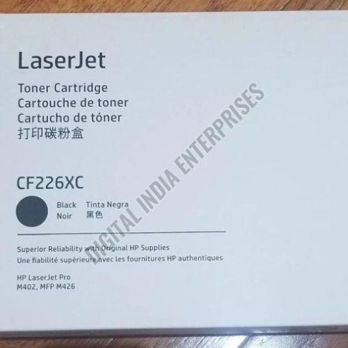 genuine hp cf226x high capacity black toner cartridge