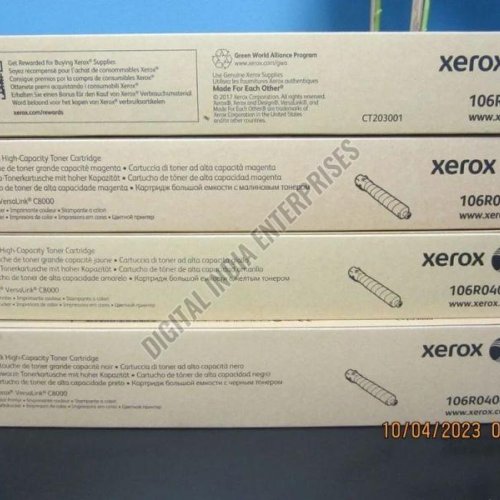 Genuine Xerox Versalink C8000 Cmyk Toner Cartridge Set