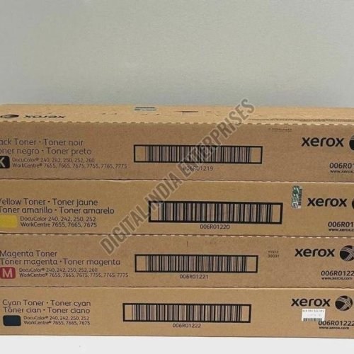 Genuine Xerox Workcentre 7655/7665/7675 CMYK Toner Cartridge Set