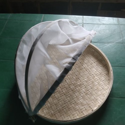 Bamboo Mesh Protected Food Prep Tray