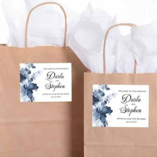 Adhesive Paper Bag Sticker Label