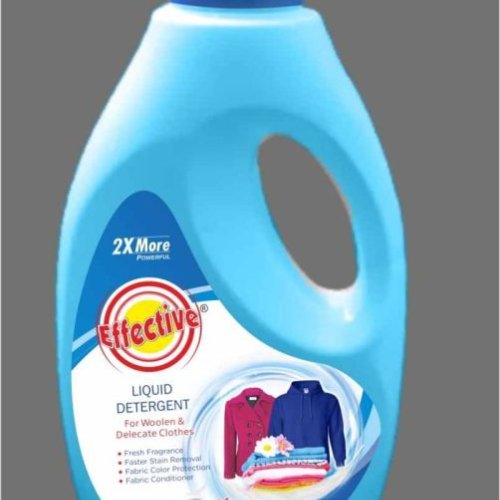 Laundry Detergent Bottle Label