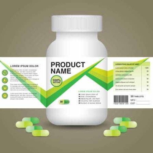 Recyclable Medicine Packaging Label