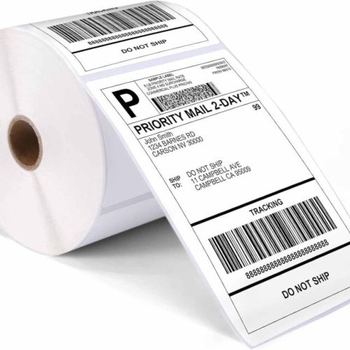 Thermal Printed Courier Shipping Label