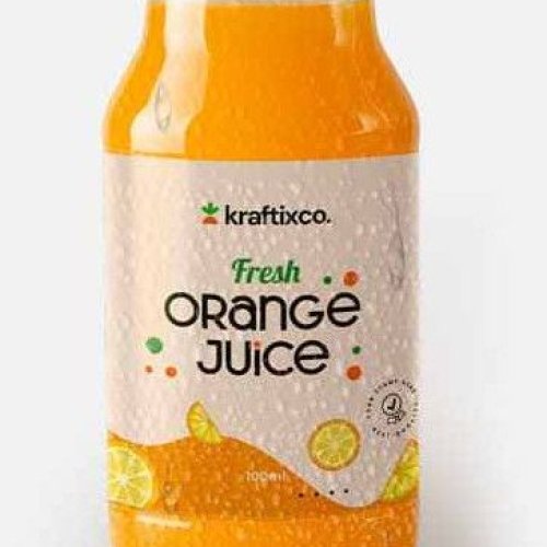 Waterproof Soft Drink Bottle Label