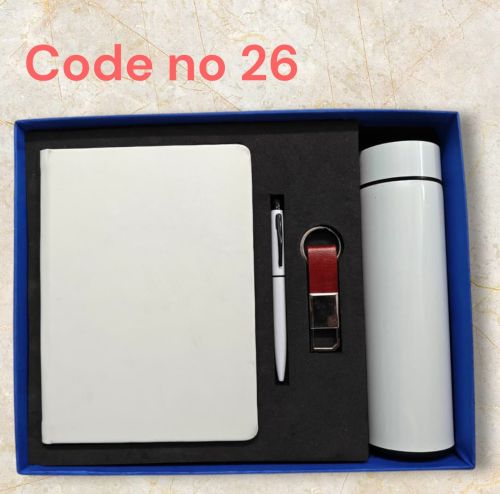 Bottle Mug Diary Pen Keychain Combo Set