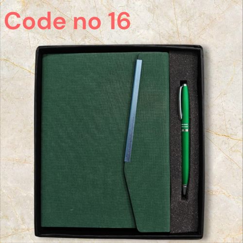 Leather Diary Pen Gift Set