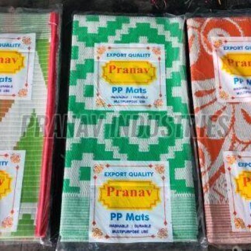 5mm White Printed Plastic Floor Mat