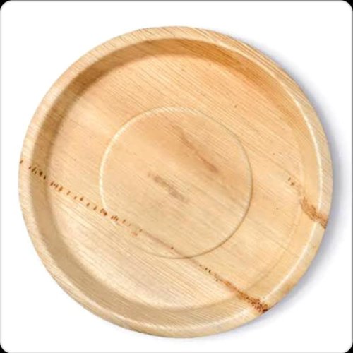 12 Inch Round Areca Leaf Plate
