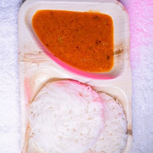 2 Compartment Areca Leaf Plate