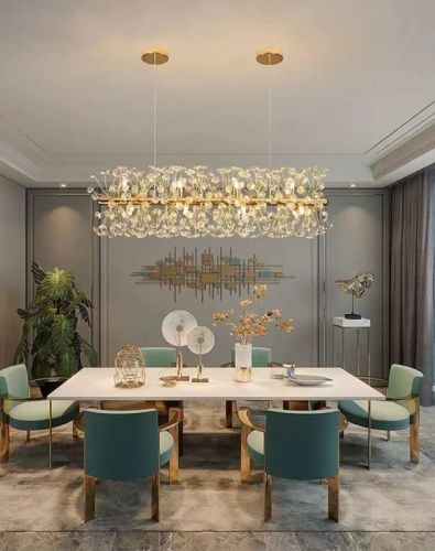 Modern Crystal Glass LED Chandelier