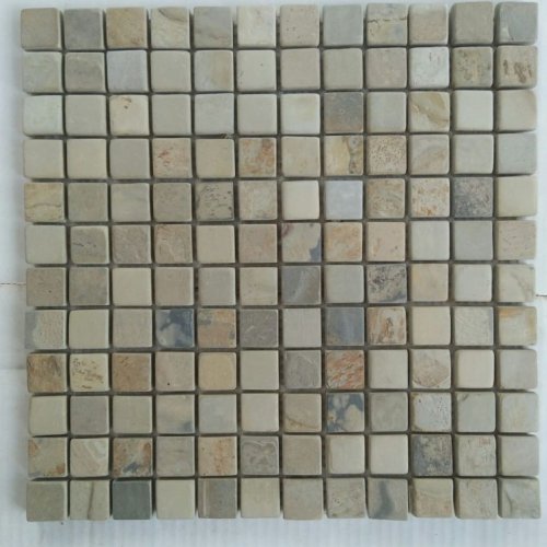 300x300mm Autumn Tumbled Designer Mosaic Tile