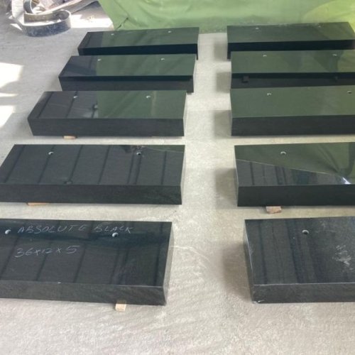 Absolute Black Base Granite Monument