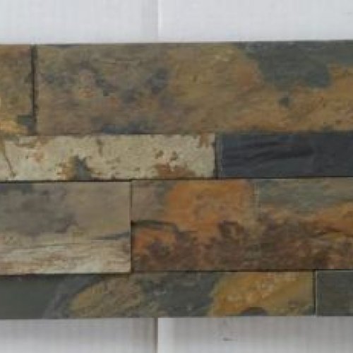 California Gold Slate Stone Wall Panel