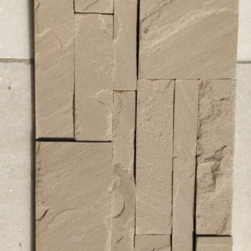 Dholpur Beige Sand Stone Wall Panel