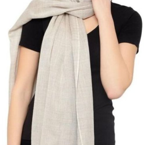 Plain Cashmere Scarf