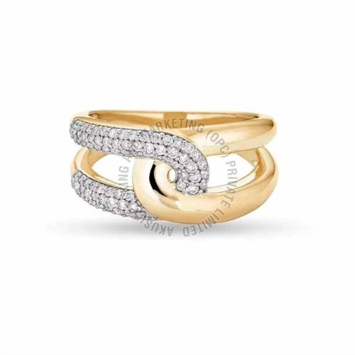 Gold Plated Adjustable Fashion Ring