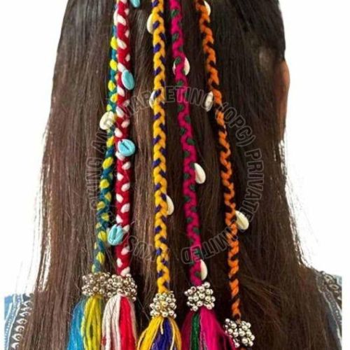 Multi Color Beaded Hair Accessories