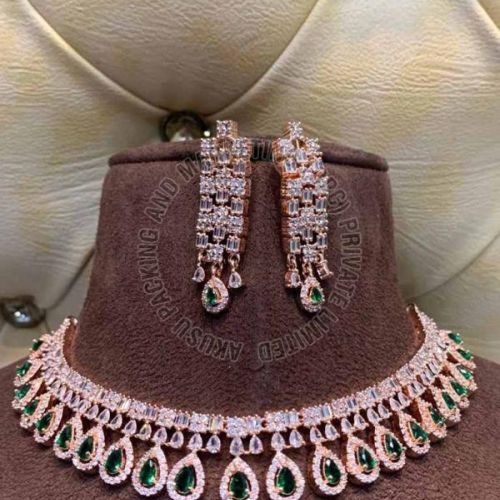 Rose Gold Plated Choker Necklace