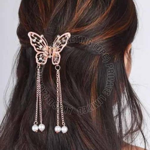 Rose Gold Plated Party Hair Pin
