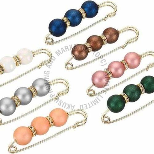 Stylish Artificial Pearl Saree Pin